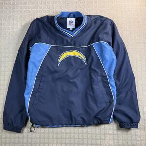 NFL Los Angeles Chargers Pullover Windbreaker Jacket M